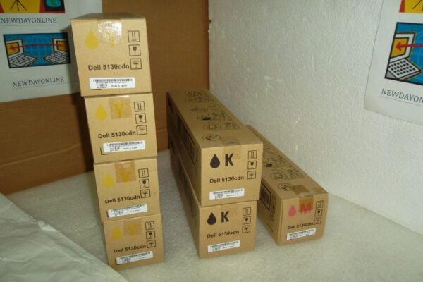 Valuable LOT-7 Dell Toner Cartridge for 5130Cdn T222N R272N