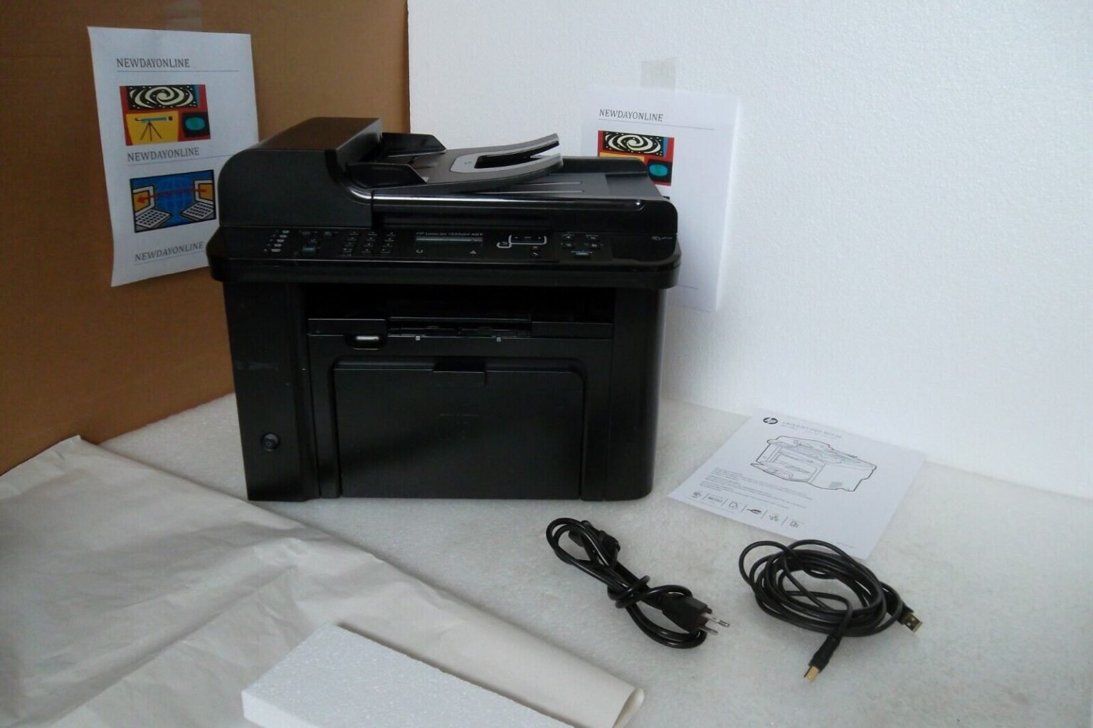 Best All In One Printer Fax Scan Copy HP LaserJet M1536dnf Printer All-in-one Duplex Fax Scan Copy – EcoPartsPlus